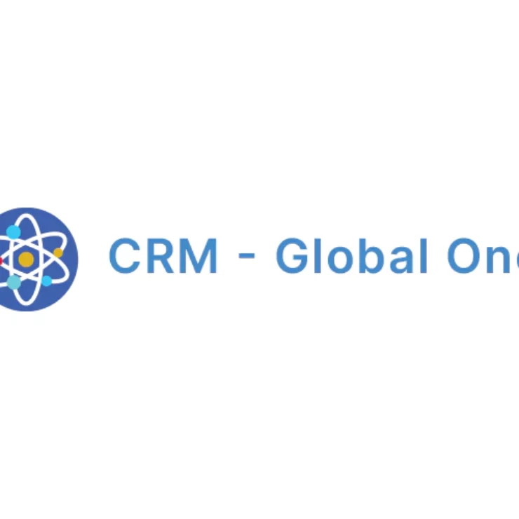 "CRM Global One - Software Logo and Pattern Feature Image"