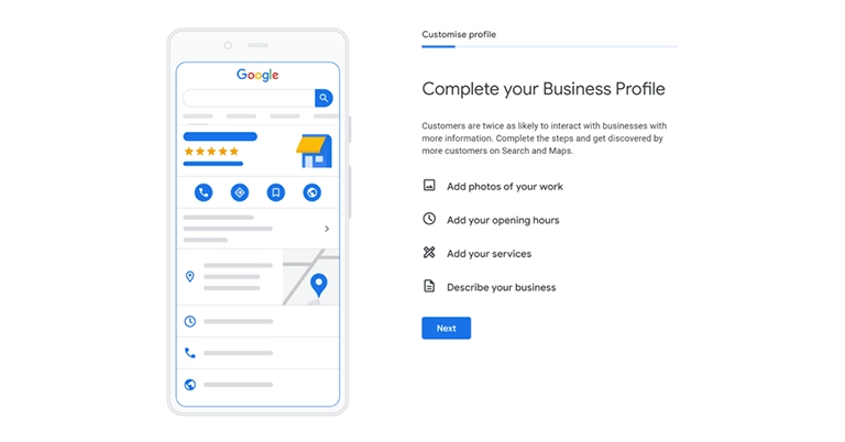 gbp complete profile